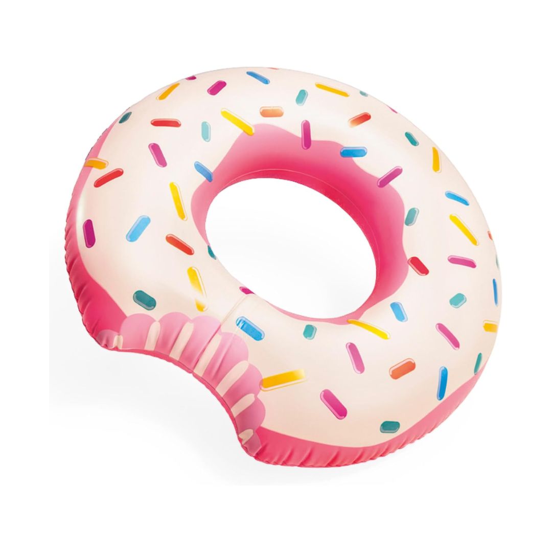 Inflatable Sprinkles Donut Pool Float Ring (107cm)