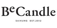 BeCandle logo with 'Saikung Est. 2012' text on a white background