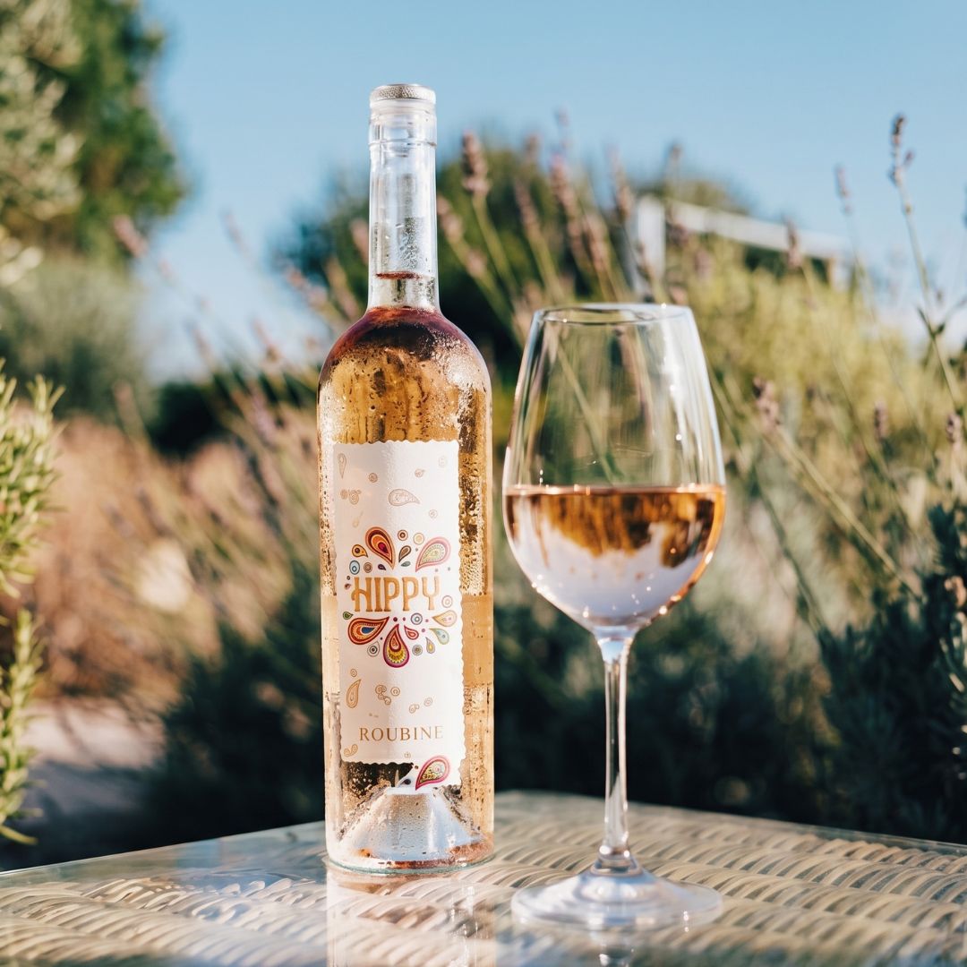 Bottle of Rosé - Château Roubine Hippy 2023