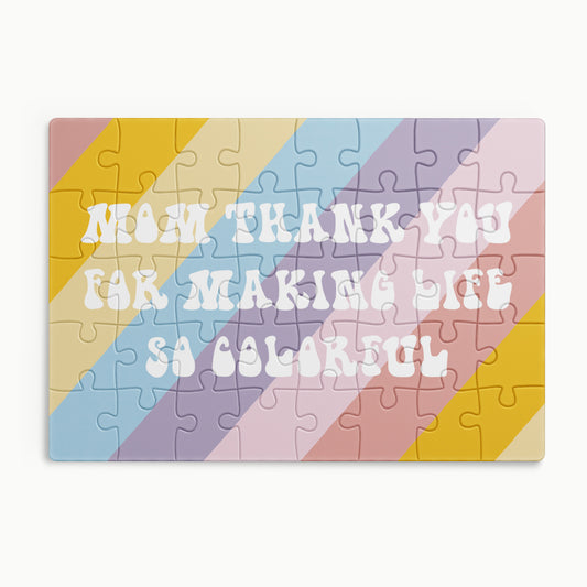 Colorful Mother's Day Puzzle
