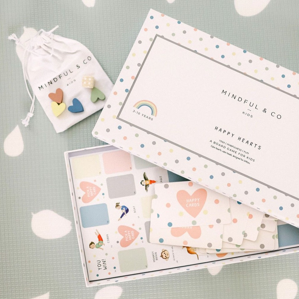 Happy Hearts Board Game by Mindful & Co Kids