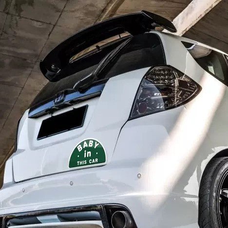 "Baby in This Car" Magnetic Car Sticker - BetterThanFlowers