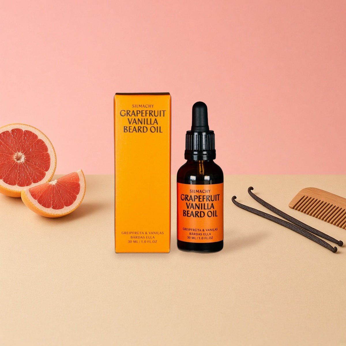 Beard Oil - Grapefruit & Vanilla (30ml) - BetterThanFlowers