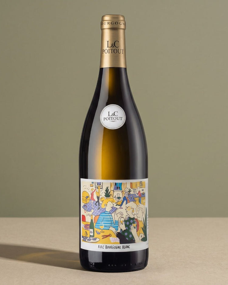 Bottle of White Wine - L&C Poitout, Bourgogne Tonnerre, 2023 - BetterThanFlowers
