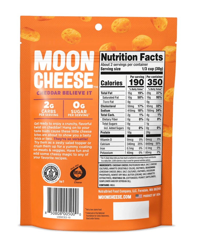 Moon Cheese 出品的「Cheddar Believe it」中號起司 - BetterThanFlowers