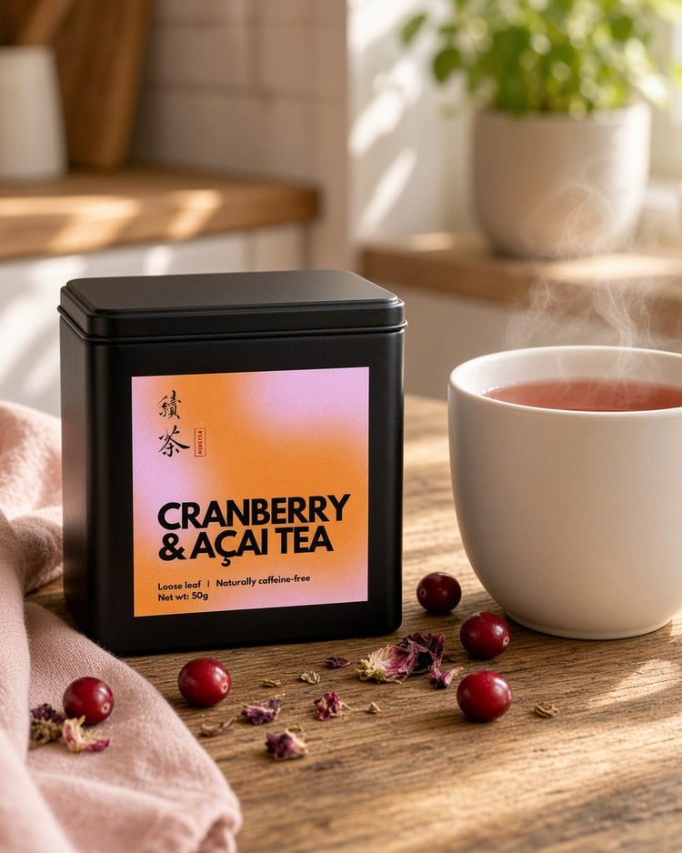 MoreTea 蔓越莓巴西莓茶