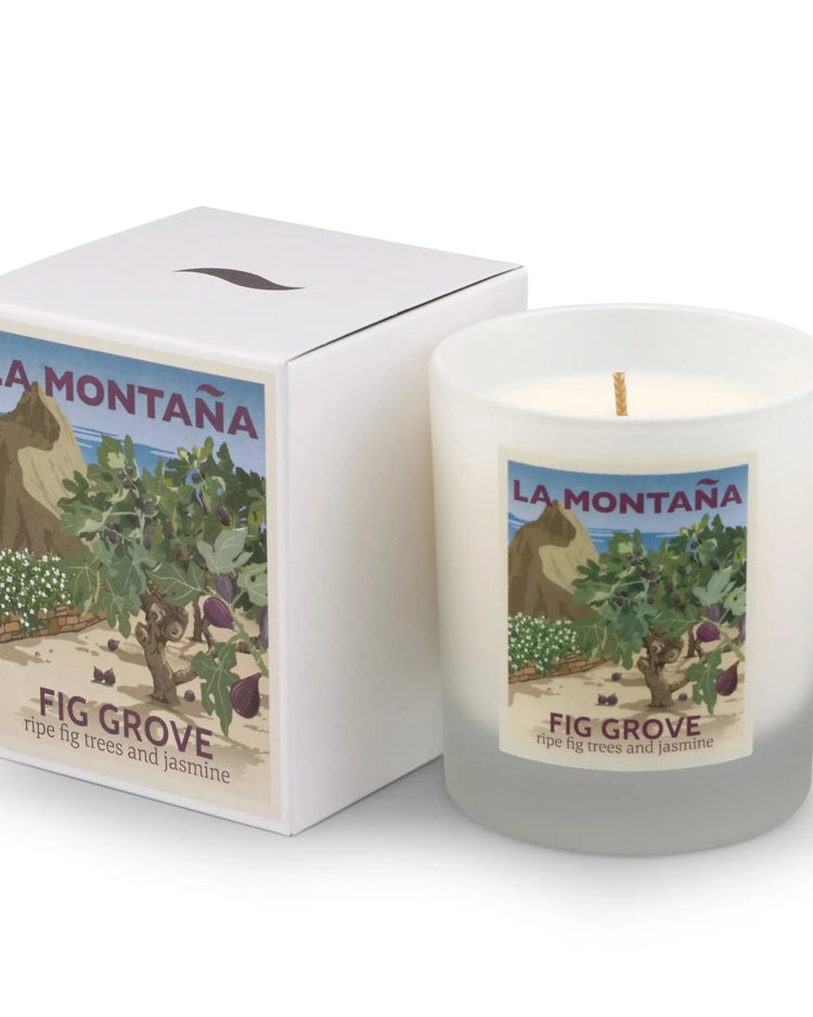 Fig Grove Scented Candle by La Montaña - BetterThanFlowers
