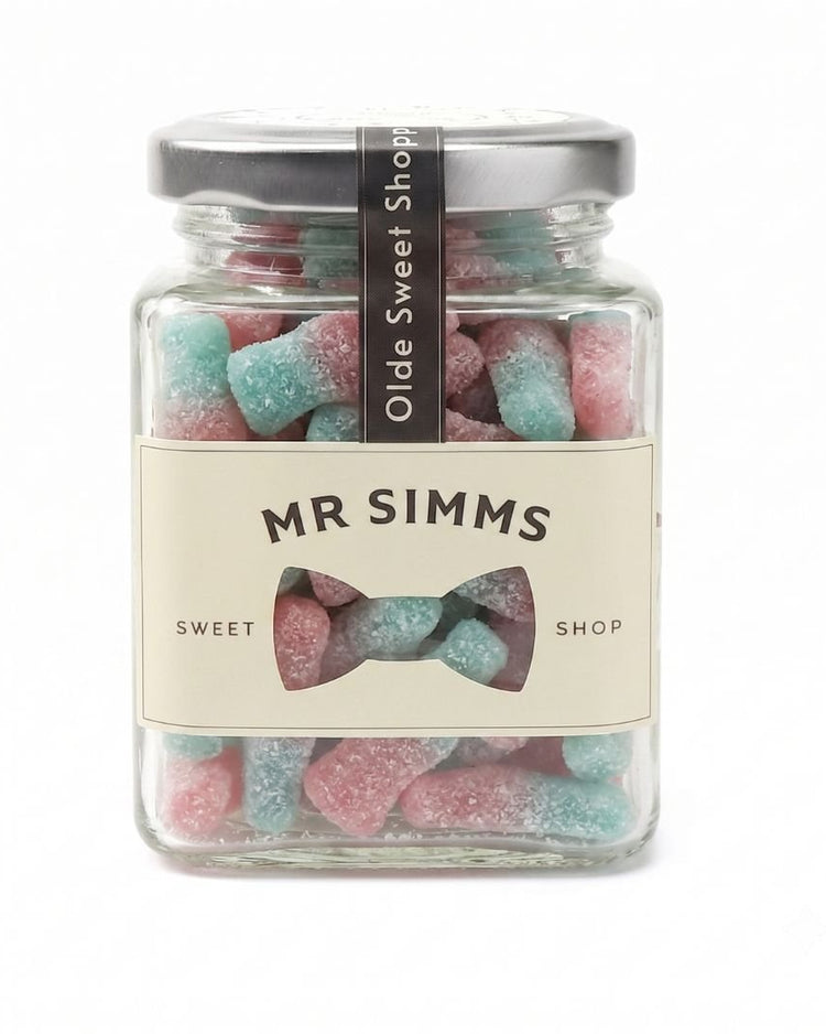 Fizzy Bubblegum Bottles Sweet Jar by Mr Simms - BetterThanFlowers