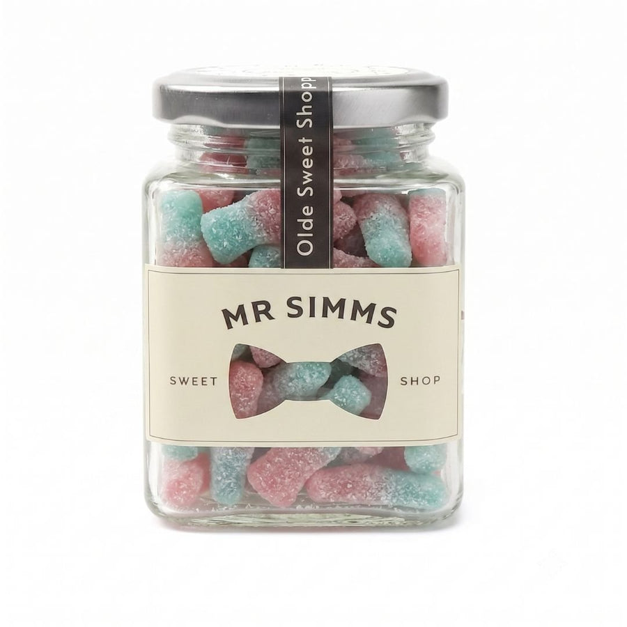 Fizzy Bubblegum Bottles Sweet Jar by Mr Simms - BetterThanFlowers