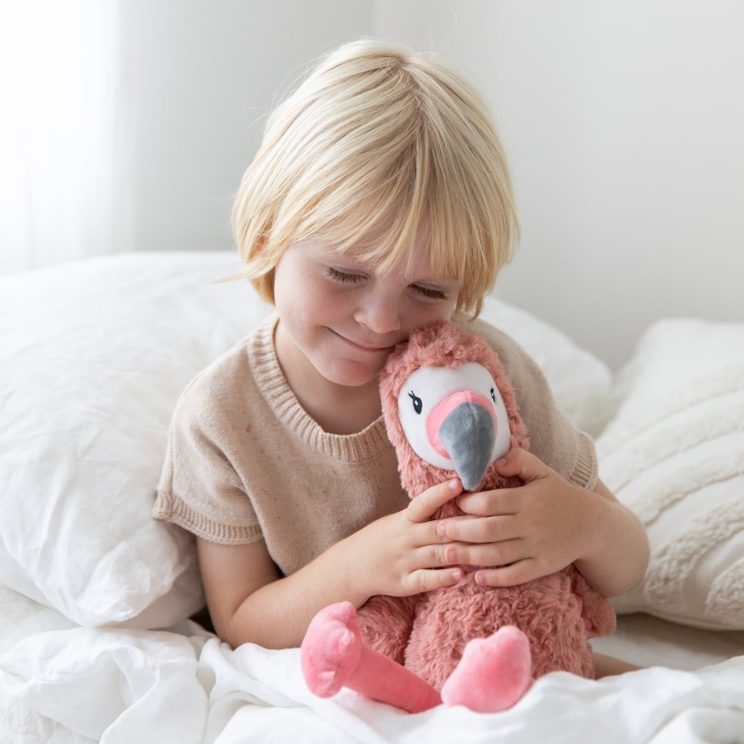 Francesca The Weighted Flamingo by Mindful & Co Kids - BetterThanFlowers