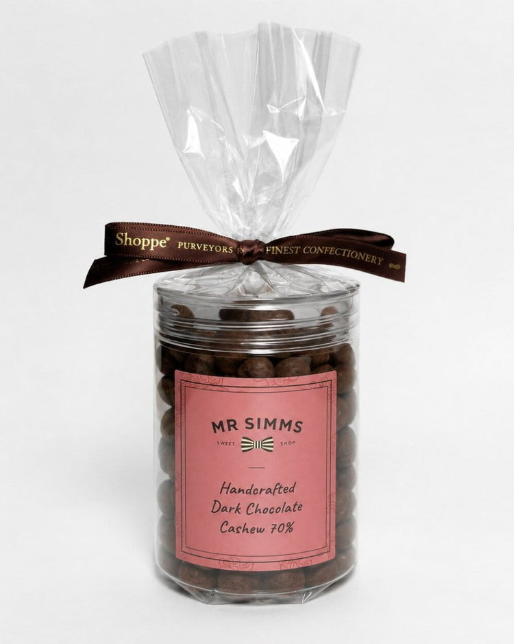 Handcrafted Dark Chocolate Cashews Mr Simms - BetterThanFlowers