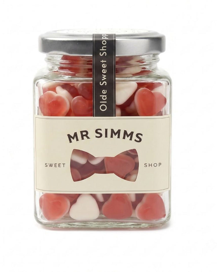 Heart Throbs Sweet Jar by Mr Simms - BetterThanFlowers