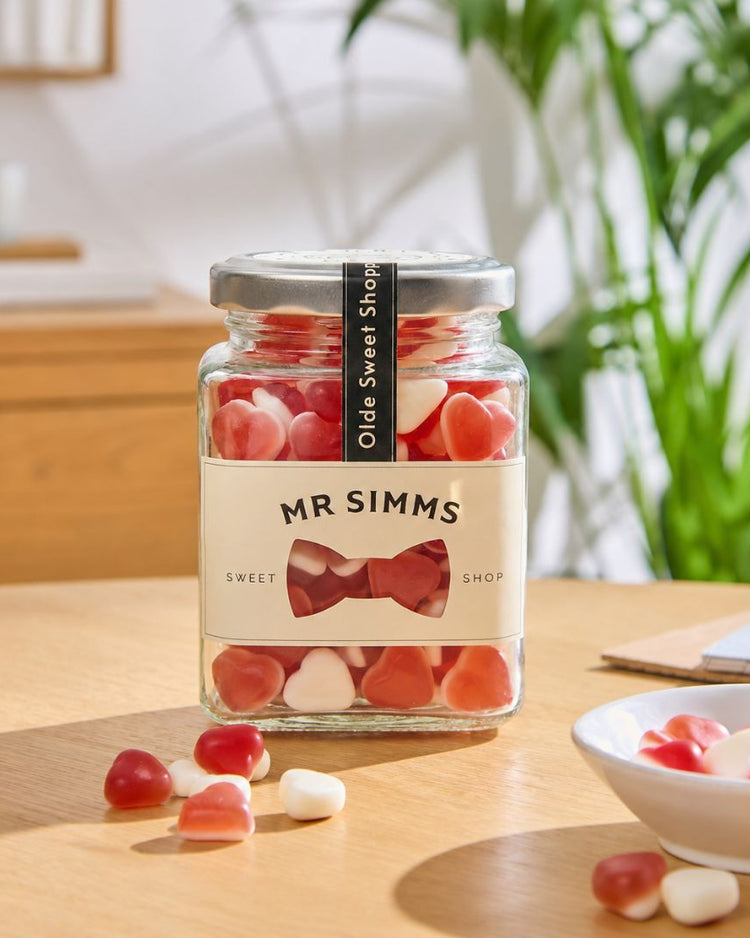 Heart Throbs Sweet Jar by Mr Simms - BetterThanFlowers