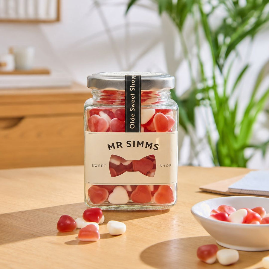 Heart Throbs Sweet Jar by Mr Simms - BetterThanFlowers