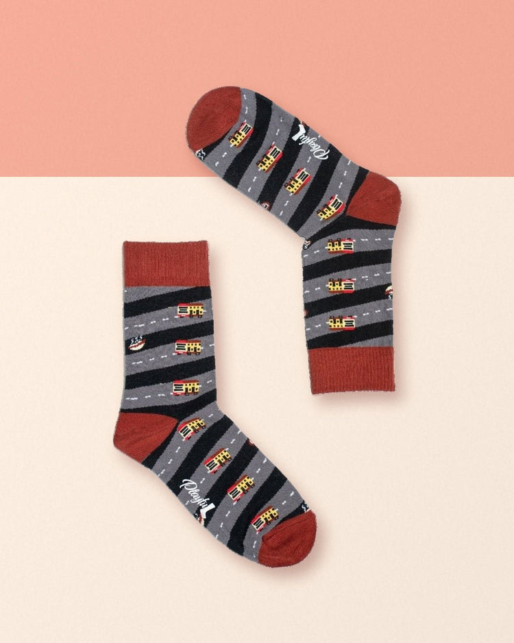 Hot Dog Bus Socks by Playful - BetterThanFlowers