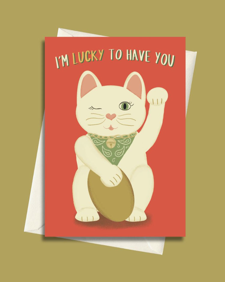 I'm Lucky to Have You - Greeting Card by 852prints - BetterThanFlowers