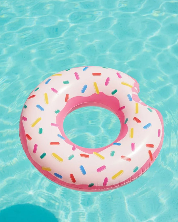 Inflatable Sprinkles Donut Pool Float Ring (107cm) - BetterThanFlowers