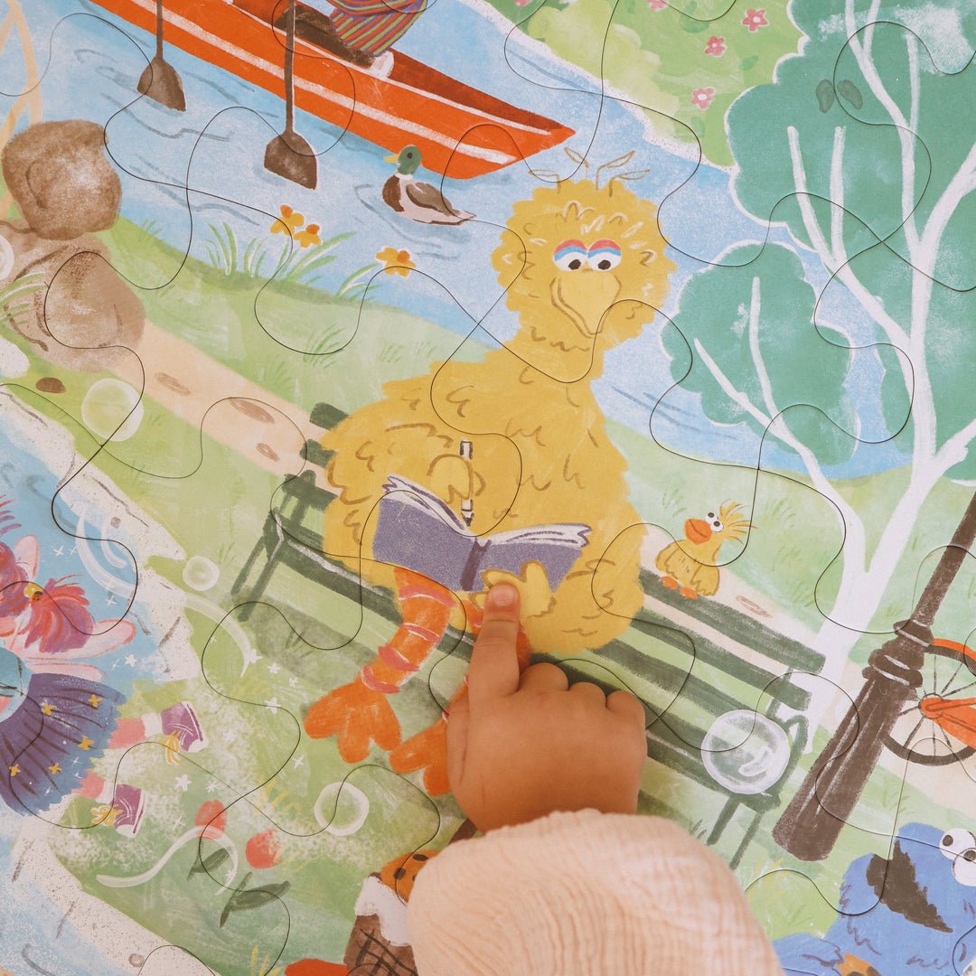 Mindful Moments with Sesame Street Floor Puzzle Mindful & Co Kids - BetterThanFlowers