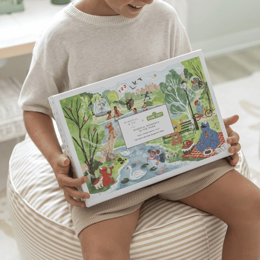 Mindful Moments with Sesame Street Floor Puzzle Mindful & Co Kids - BetterThanFlowers