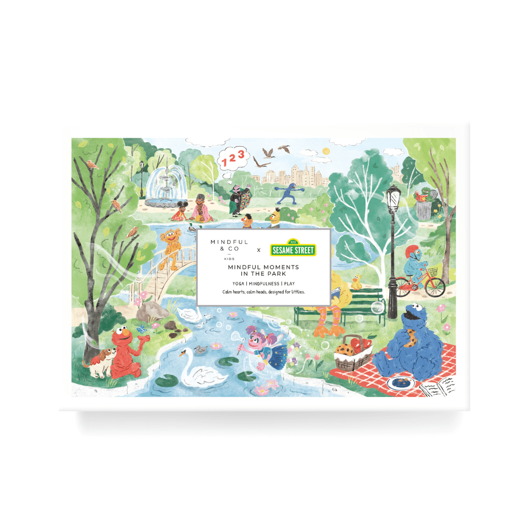 Mindful Moments with Sesame Street Floor Puzzle Mindful & Co Kids - BetterThanFlowers