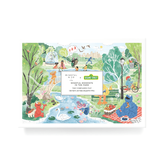 Mindful Moments with Sesame Street Floor Puzzle Mindful & Co Kids - BetterThanFlowers