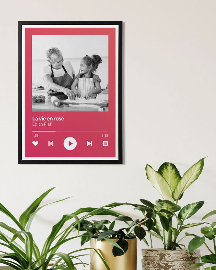 Music Player Poster - BetterThanFlowers