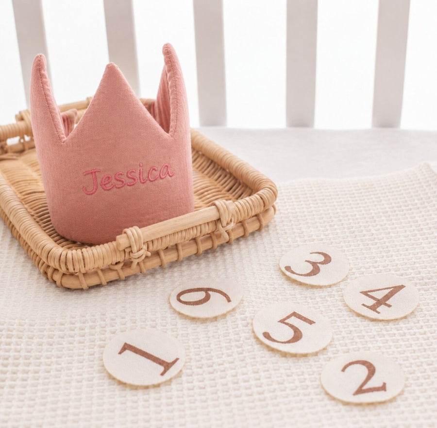 Personalized Birthday Crown Headband (Multiple Color Options) - BetterThanFlowers