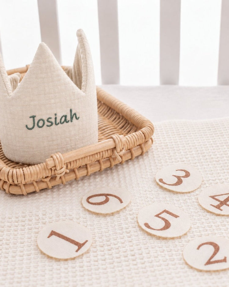 Personalized Birthday Crown Headband (Multiple Color Options) - BetterThanFlowers