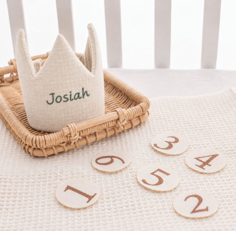 Personalized Birthday Crown Headband (Multiple Color Options) - BetterThanFlowers