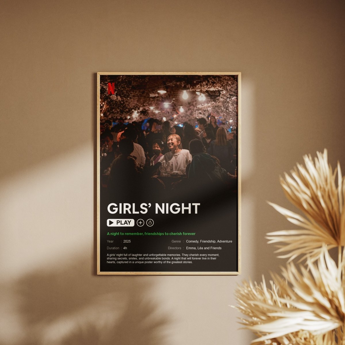 Personalized Movie Poster - BetterThanFlowers