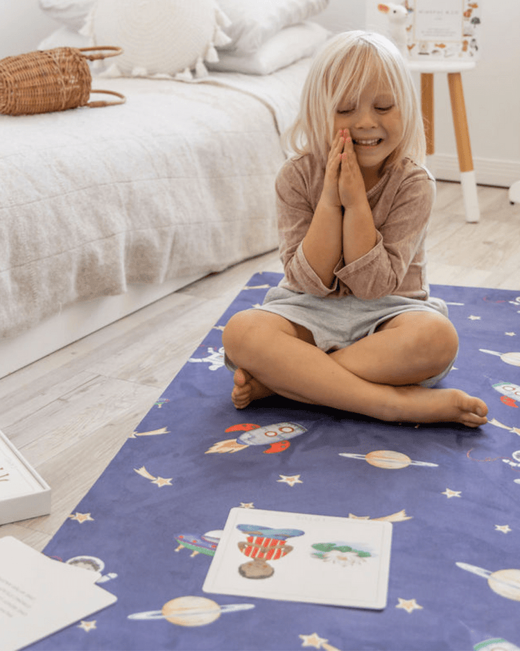 Mindful & Co Kids 印花兒童瑜伽墊 - BetterThanFlowers