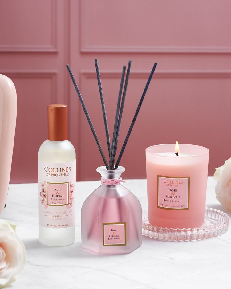 Rose & Hibiscus Candle by Botani Bloom - BetterThanFlowers