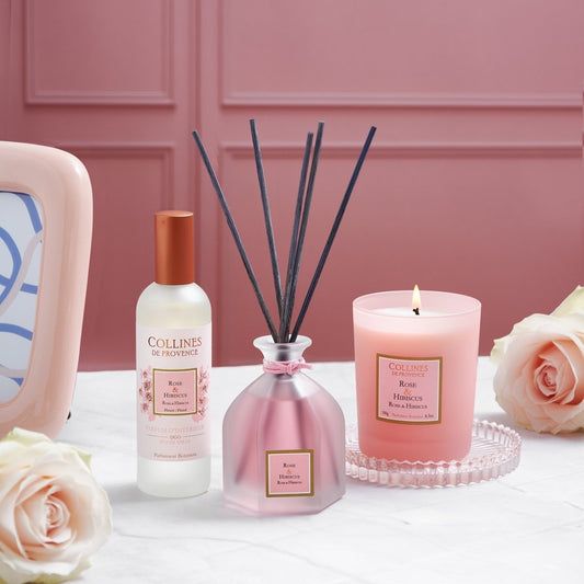 Rose & Hibiscus Candle by Botani Bloom - BetterThanFlowers