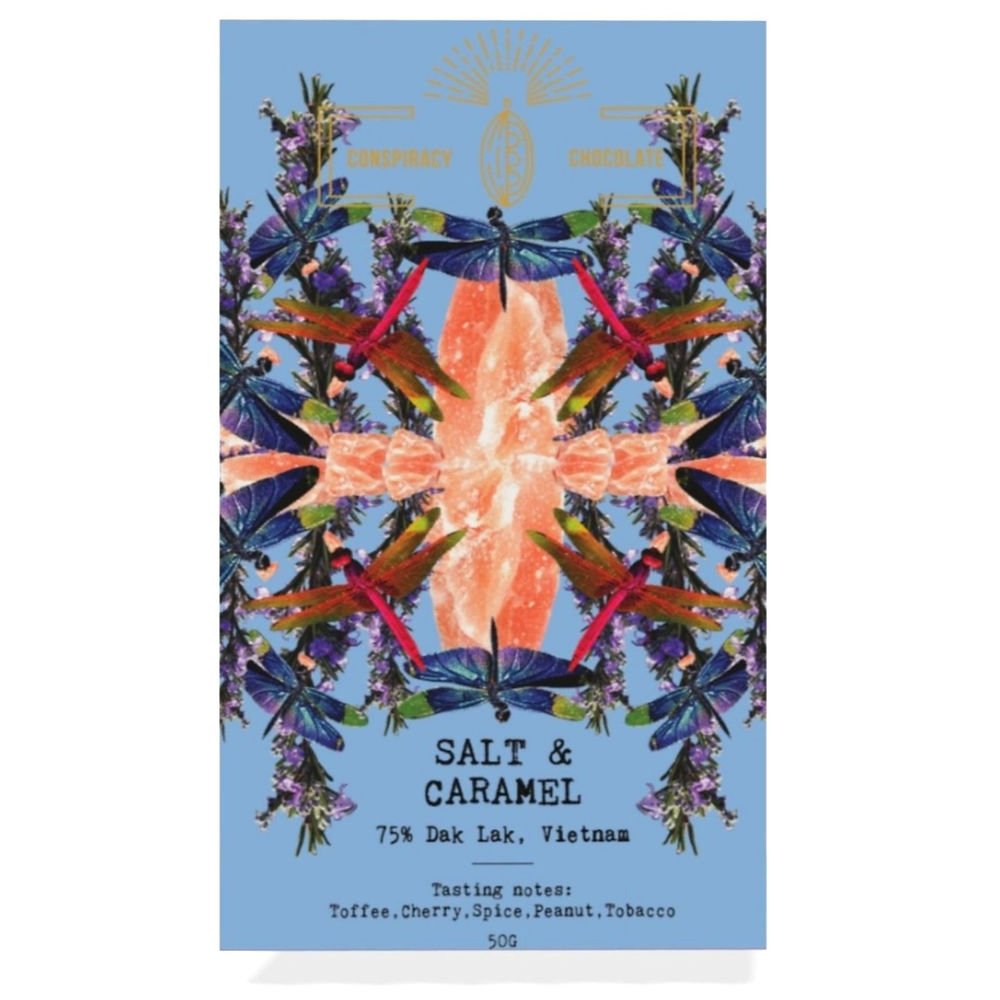Conspiracy Chocolate海鹽焦糖朱古力條 - BetterThanFlowers