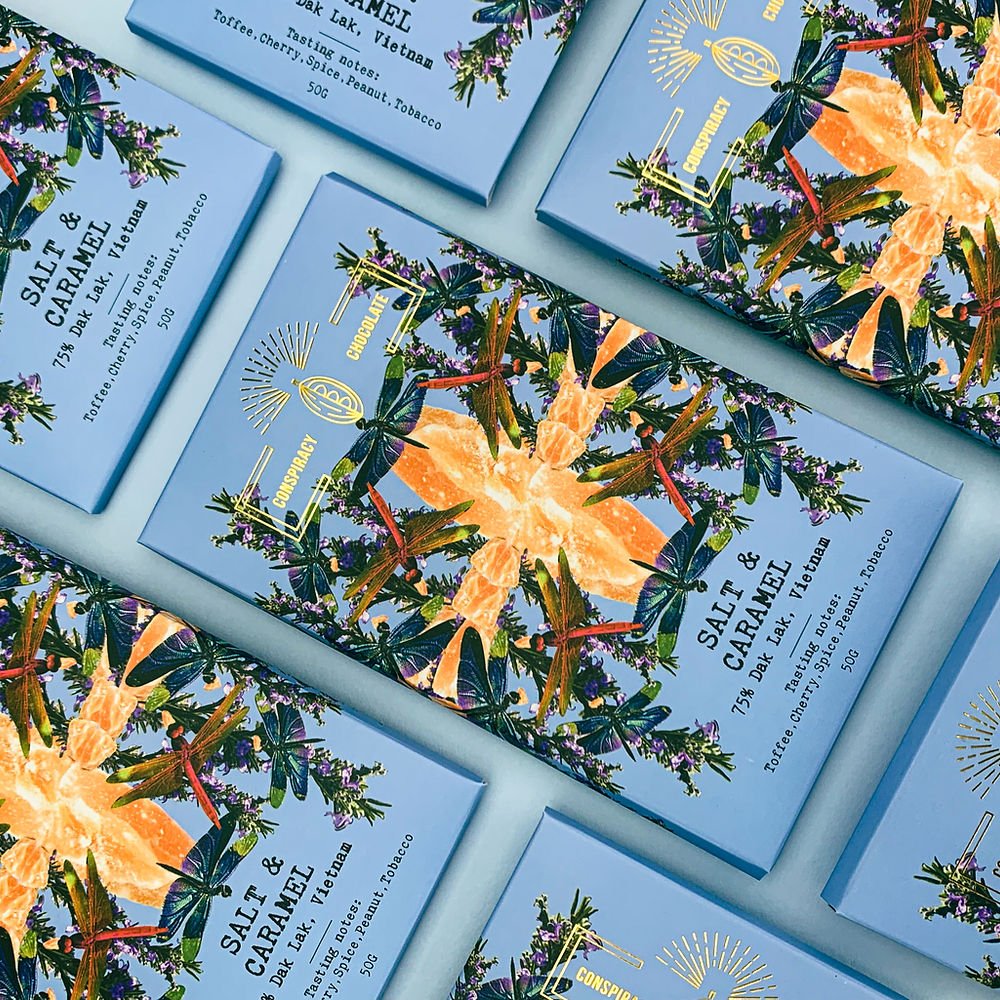 Conspiracy Chocolate海鹽焦糖朱古力條 - BetterThanFlowers