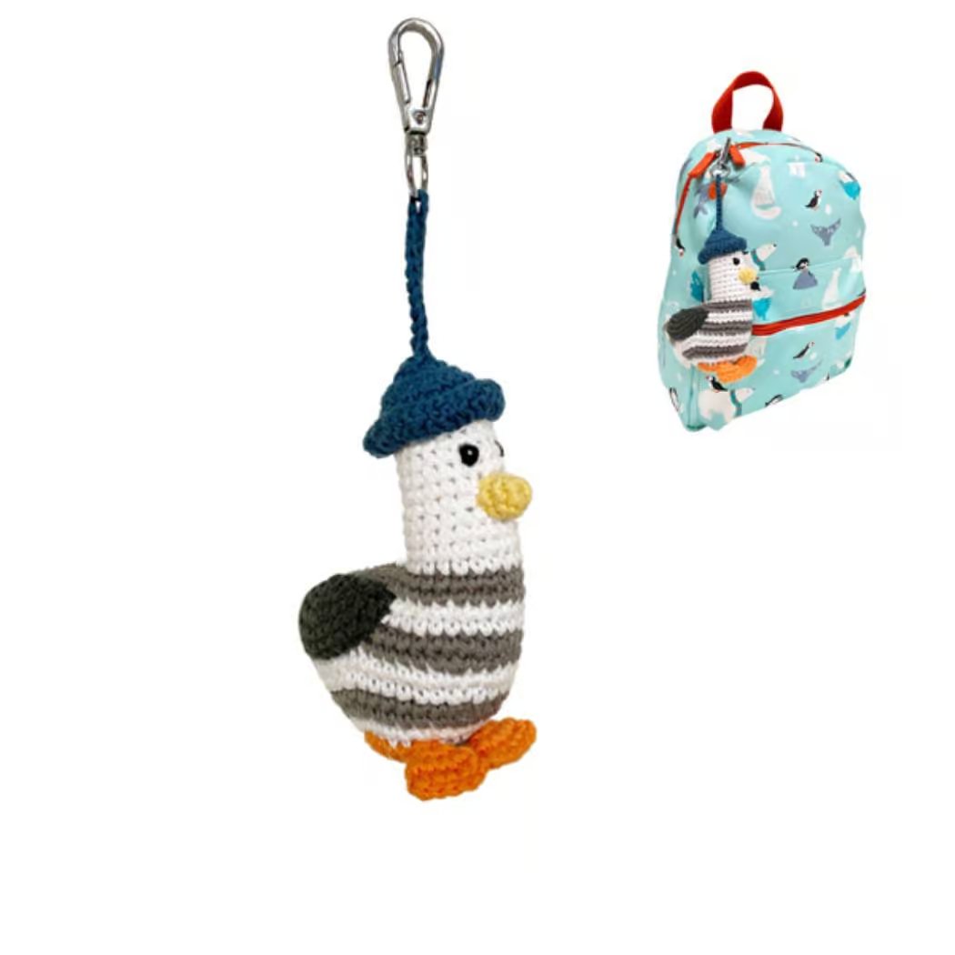 海鷗嬰兒玩具包包掛飾 - BetterThanFlowers