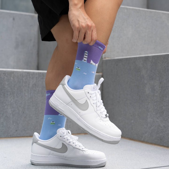 Tsim Sha Tsui Promenade Socks by Playful - BetterThanFlowers