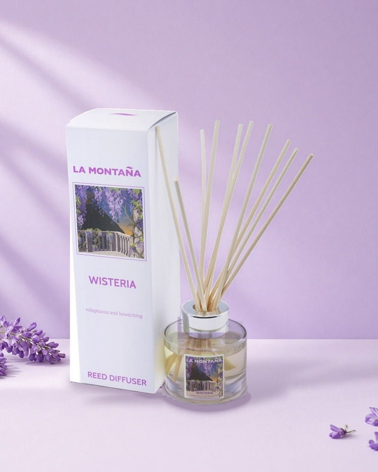 Wisteria Reed Diffuser by La Montana - BetterThanFlowers