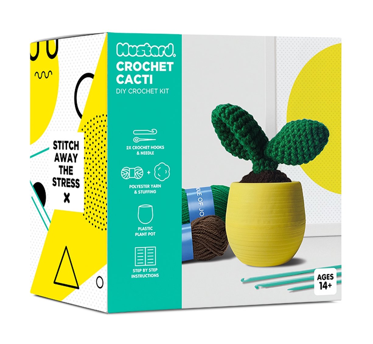 Cactus Leaf Crochet Kit - BetterThanFlowers