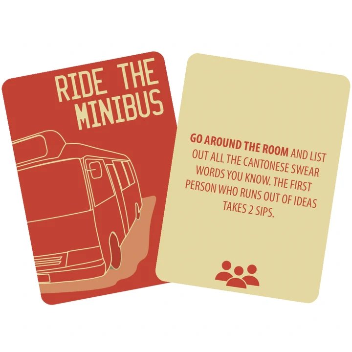 Drinking Game - Ride the Minibus by Wild Boar Games - BetterThanFlowers