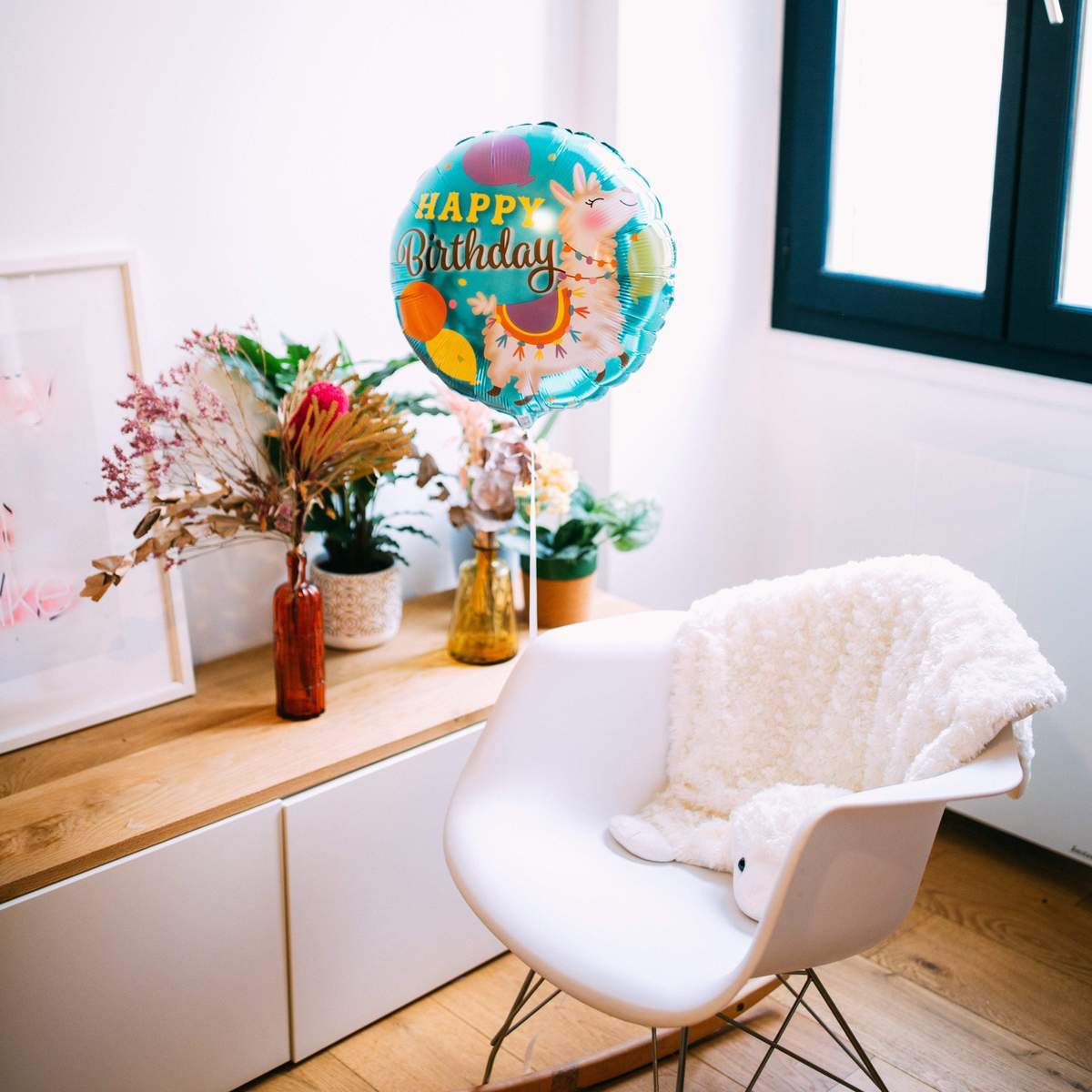 Happy Birthday Lama Balloon - BetterThanFlowers