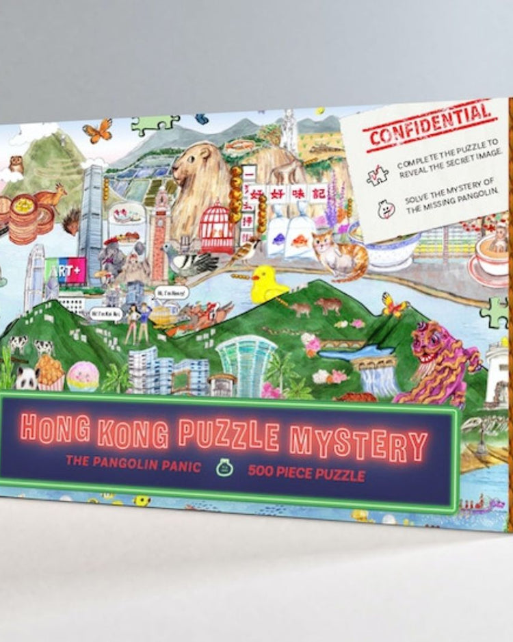 Hong Kong Puzzle Mystery: The Pangolin Panic 500 Piece - BetterThanFlowers