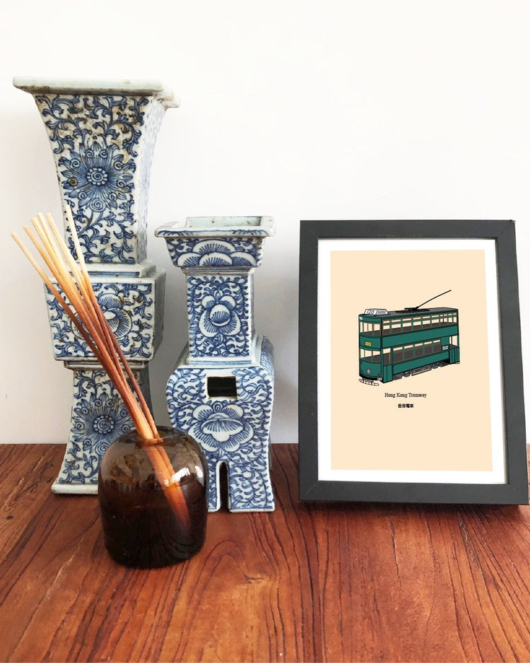 Graphik' Re!collection 香港電車插畫