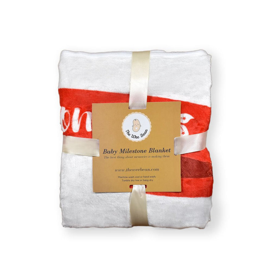 I'm All That and Dim Sum Fleece Milestone Blanket - BetterThanFlowers