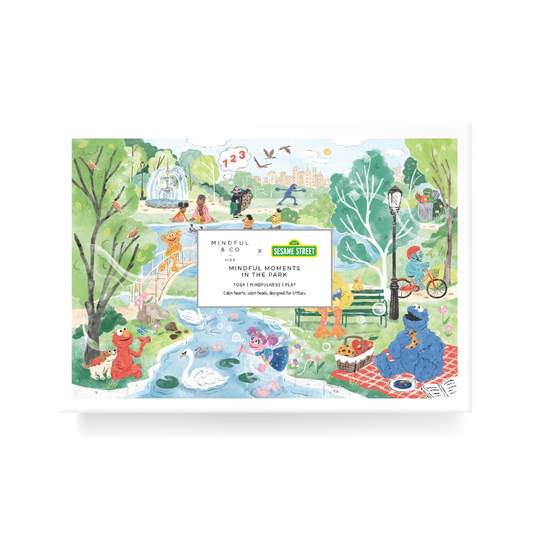 Mindful Moments with Sesame Street Floor Puzzle Mindful & Co Kids