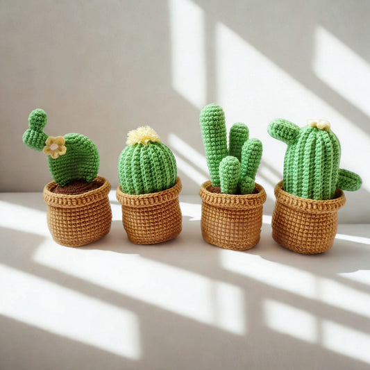 Beginner Cacti Crochet Kit