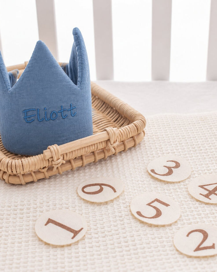Personalized Birthday Crown Headband (Multiple Color Options)