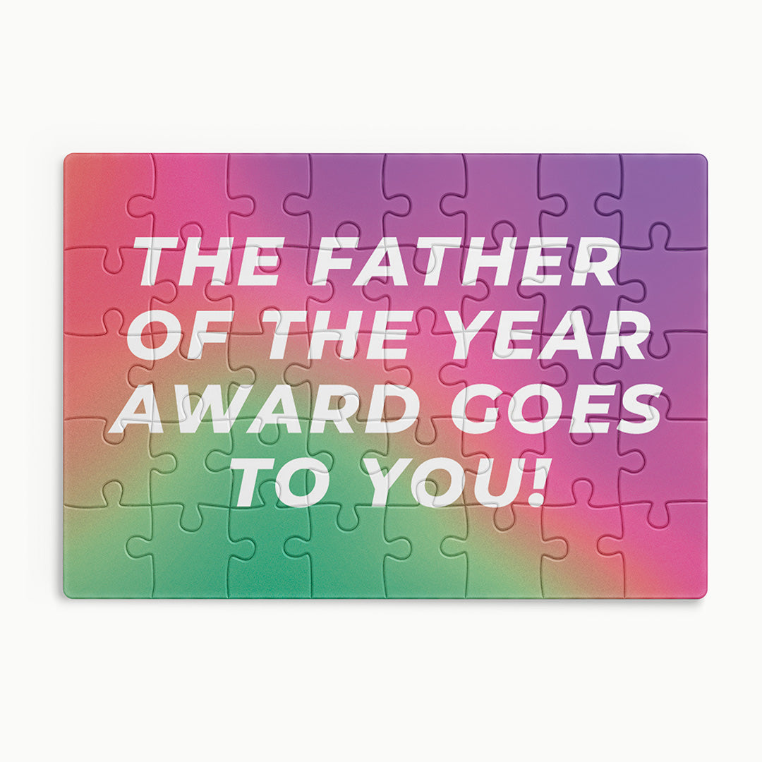 Pre-made Father's Day Puzzles