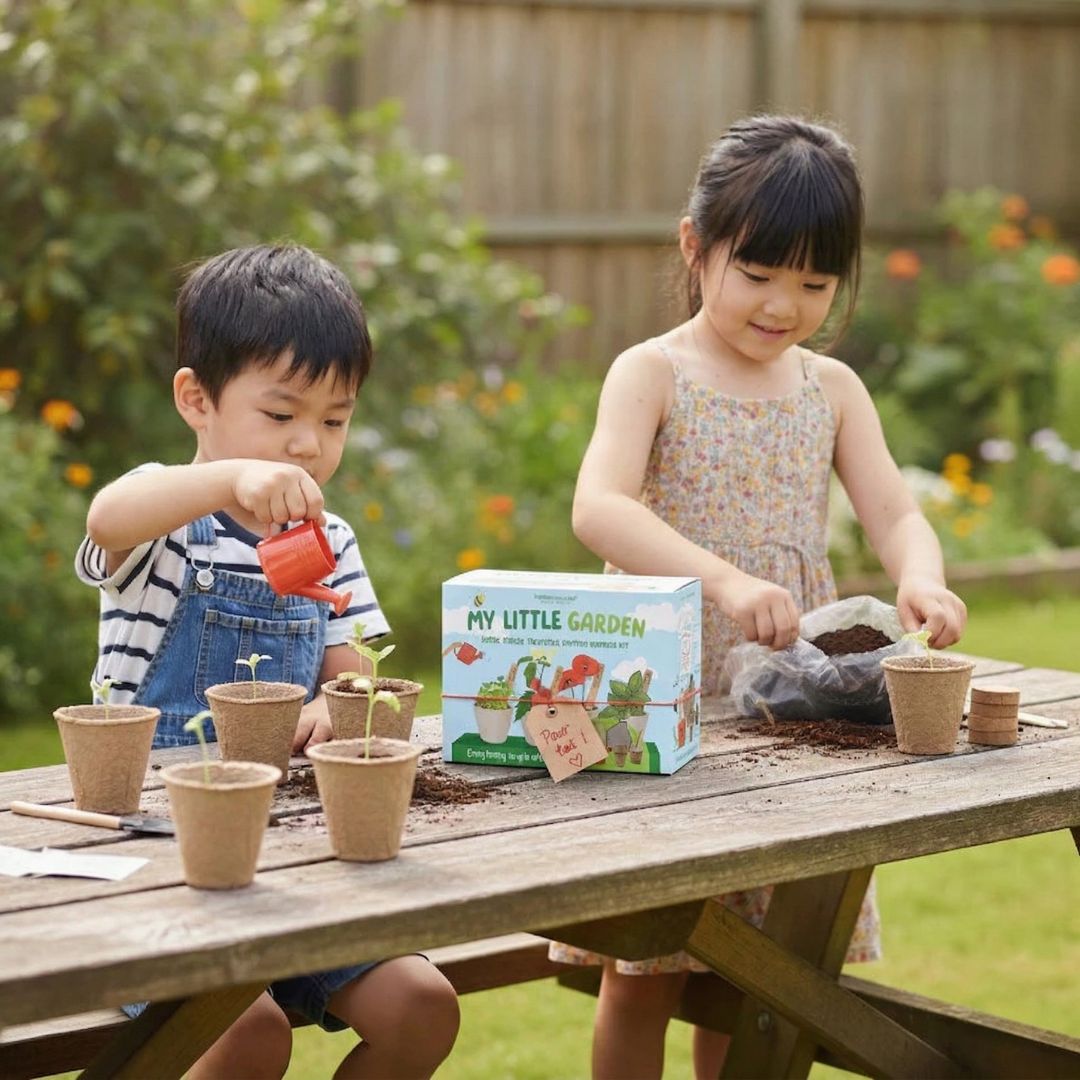 Boutique Garden 出品的「我的小花園」兒童種植套組