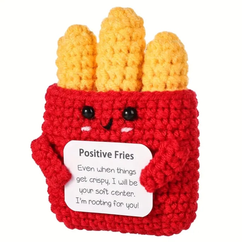 Handmade Knitted Positive Fries